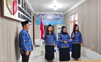 Pelantikan dan Pengambilan Sumpah/PNS serta Pengangkatan pertama dalam Jabatan Fungsional di Lingkungan Sekretariat Jenderal Bawaslu Ri (Selasa 19 Mei 2026)