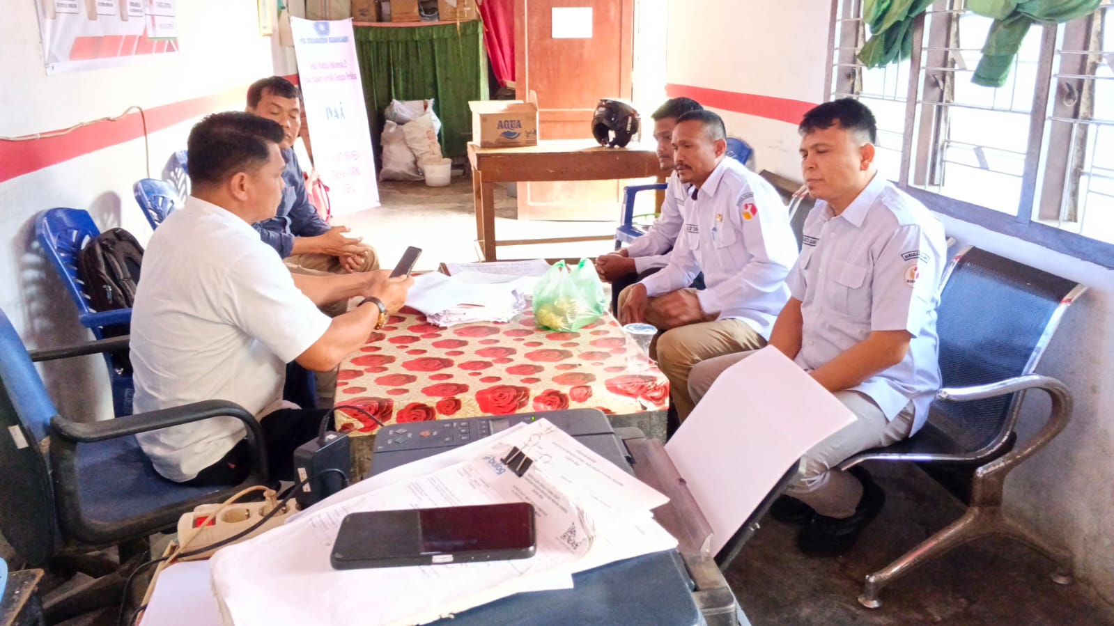 Kabanjahe – Badan Pengawas Pemilihan Umum (Bawaslu) Kabupaten Karo Melaksanakan Kegiatan Coktas ke Kelurahan Gungnegeri dan Desa Ketaren, Rabu (25/06/2026)