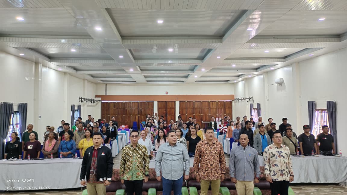 Bawaslu Karo  Mendampingi Kegiatan Bawaslu Republik Indonesia pada Sosialisasi dan Penguatan Pengawasan Partisipatif Bersama Anggota DPR-RI Bob Andika Mamana Sitepu, Kamis (17/09/2026)