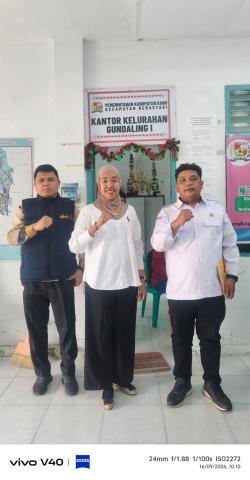 Badan Pengawas Pemilihan Umum Kabupaten Karo Melaksanakan Kegiatan Coktas TW III Kecamatan Berastagi di Kelurahan Gundaling 1, Gundaling 2 dan Tambak Lau Mulgap 2,Rabu ( 16/09/2026)