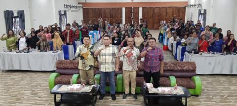 Bawaslu Kabupaten Karo Hadiri Sosialisasi dan Penguatan Pengawasan Partisipatif Bersama Bawaslu RI dan DPR-RI di Hari Kedua, Jumat ( 18/09/2026)