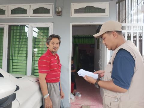 Badan Pengawas Pemilihan Umum Kabupaten Karo Melaksanakan Kegiatan Uji Petik Kerawanan PDPB Tahun 2026 di Kelurahan Gung Negeri Kecamatan Kabanjahe, Sabtu (26/09/2026) 