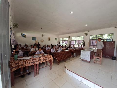Badan Pengawas Pemilihan Umum Kabupaten Karo Melaksanakan Lanjutkan Program “Bawaslu Mengajar” di SMAN 1 Tigapanah, Perkuat Edukasi Demokrasi bagi Pemilih Pemulan, Selasa ( 29/09/2026)