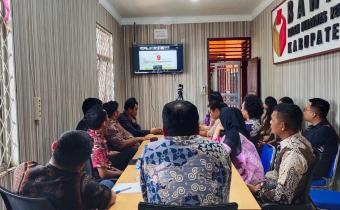 Kabanjahe – Badan Pengawas Pemilihan Umum (Bawaslu) Kabupaten Karo Mengikuti Zoom Metting mengikuti Hari Jadi Bawaslu , Kamis (09/04/2026)