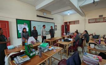 Kabanjahe – Badan Pengawas Pemilihan Umum (Bawaslu) Kabupaten Karo menerima kunjungan kerja dari Komisi Pemilihan Umum (KPU) Kabupaten Karo dalam rangka konsolidasi demokrasi dan pemilu berkualitas, Selasa (05/05/2026)