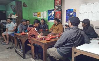 Badan Pengawas pemilihan Umum (Bawaslu ) Melaksanakan Kegiatan konsolidasi Demokrasi dengan Kaum Bapak di Desa Lingga ( 15 Mei 2026)