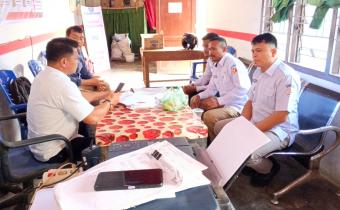 Kabanjahe – Badan Pengawas Pemilihan Umum (Bawaslu) Kabupaten Karo Melaksanakan Kegiatan Coktas ke Kelurahan Gungnegeri dan Desa Ketaren, Rabu (25/06/2026)