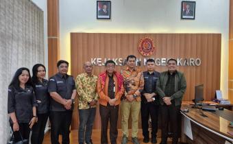 Kabanjahe – Badan Pengawas Pemilihan Umum (Bawaslu) Kabupaten Karo Melaksanakan Audensi  Kejaksaan Negeri Karo dan Silaturahmi Perkuat Sinergi   Selasa (22/06/2026)