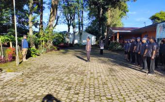 Dokumentasi Apel Pagi di lingkungan kantor