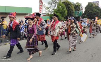 Badan Pengawas Pemilihan Umum (Bawaslu) Mengikuti Karnaval Festival Bunga dan Buah Tanah Karo 2026, Kamis(30/07/2026) 