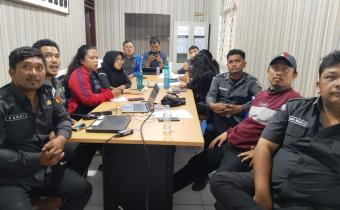 Badan Pengawas Pemilihan Umum (Bawaslu) Melaksanakan Rapat Pembahasan Surat Edaran Nomor 23 Tahun 2026 Tentang Tahapan Awal Seleksi Bawaslu Membelajarkan Volume 2 Tahun 2026 , Senin (03/08/2026)