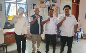 Badan Pengawas Pemilihan Umum Kabupaten Karo Melaksanakan Kegiatan Uji Petik PDPB TW III 2026 di Kelurahan Lau Cimba Gung Leto dan Padang Mas Kecamatan Kabanjahe, Rabu (16/09/2026)