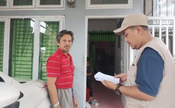 Badan Pengawas Pemilihan Umum Kabupaten Karo Melaksanakan Kegiatan Uji Petik Kerawanan PDPB Tahun 2026 di Kelurahan Gung Negeri Kecamatan Kabanjahe, Sabtu (26/09/2026) 